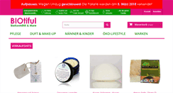 Desktop Screenshot of biotiful.at